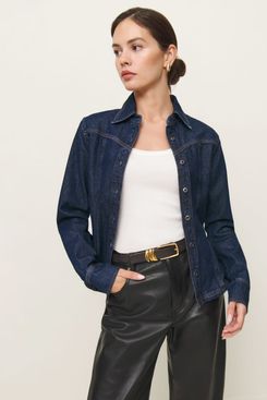 Reformation Nellie Denim Shirt