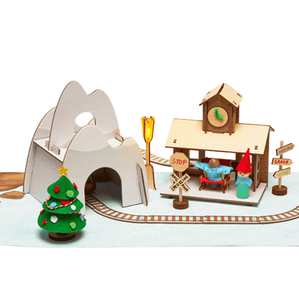 KiwiCo Santa's Railroad Advent Calendar
