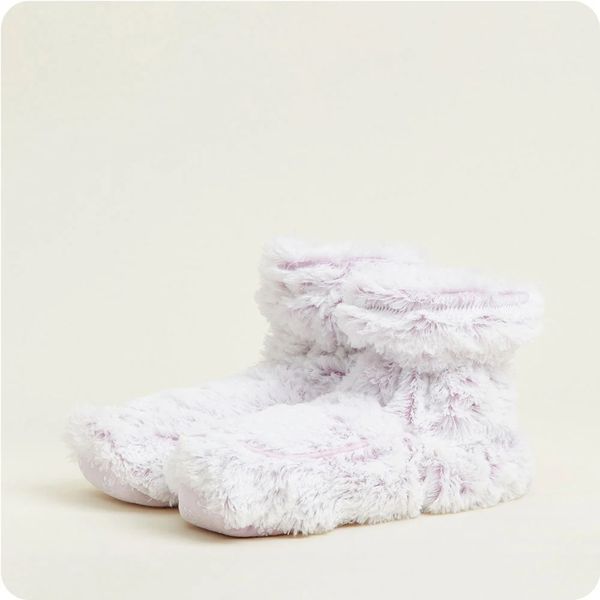 Warmies Marshmallow Lavender Boots