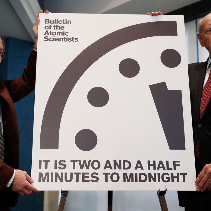 The Doomsday Clock Just Got Closer to Midnight