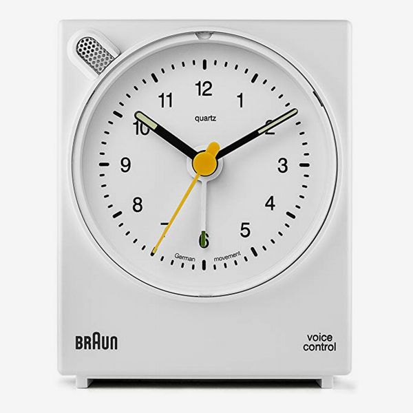 Braun Analog Quartz Voice-Control Alarm Clock