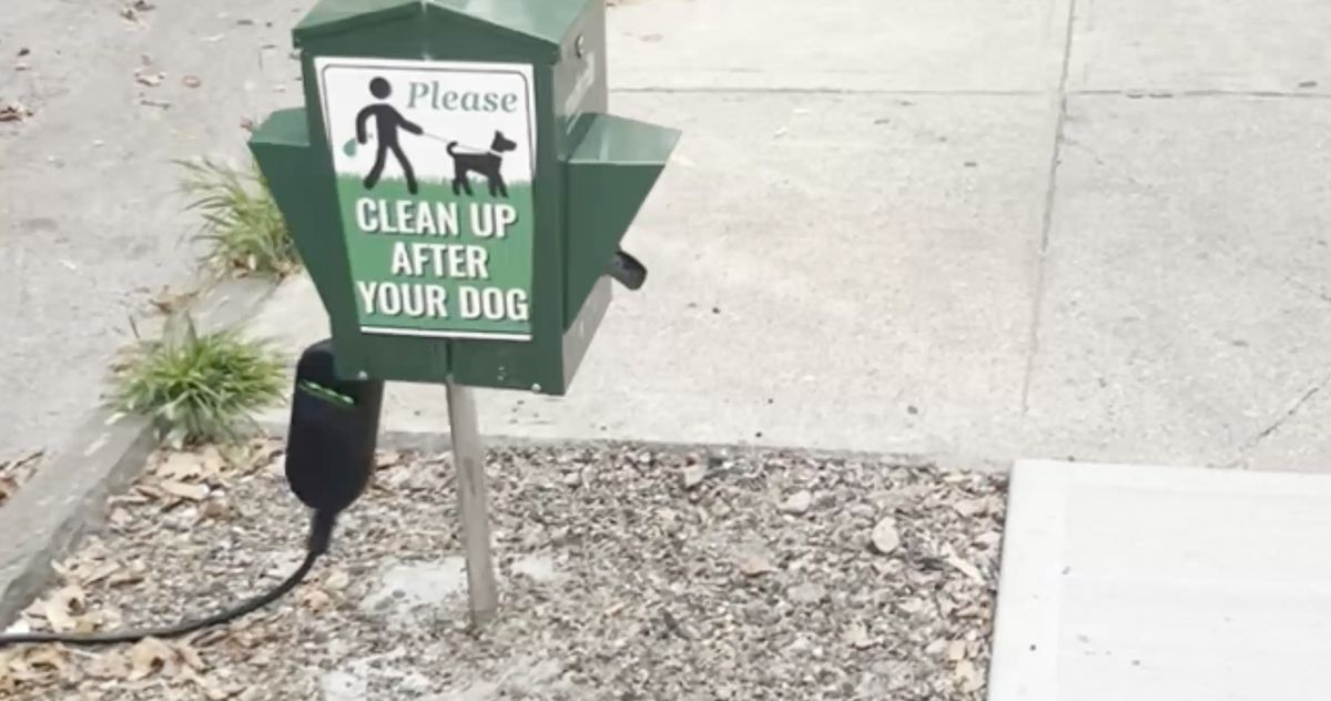 Is That an EV Charger Hiding in a Poop-Bag Dispenser?