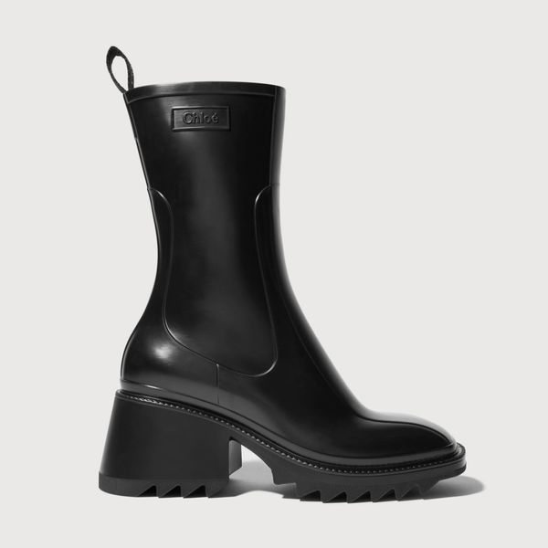 Chloé Betty Logo-Embossed Rubber Boots