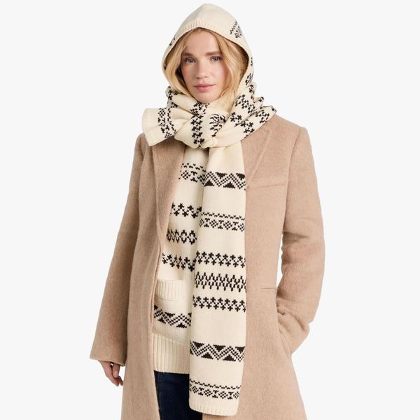 rag & bone Brooke Hooded Scarf