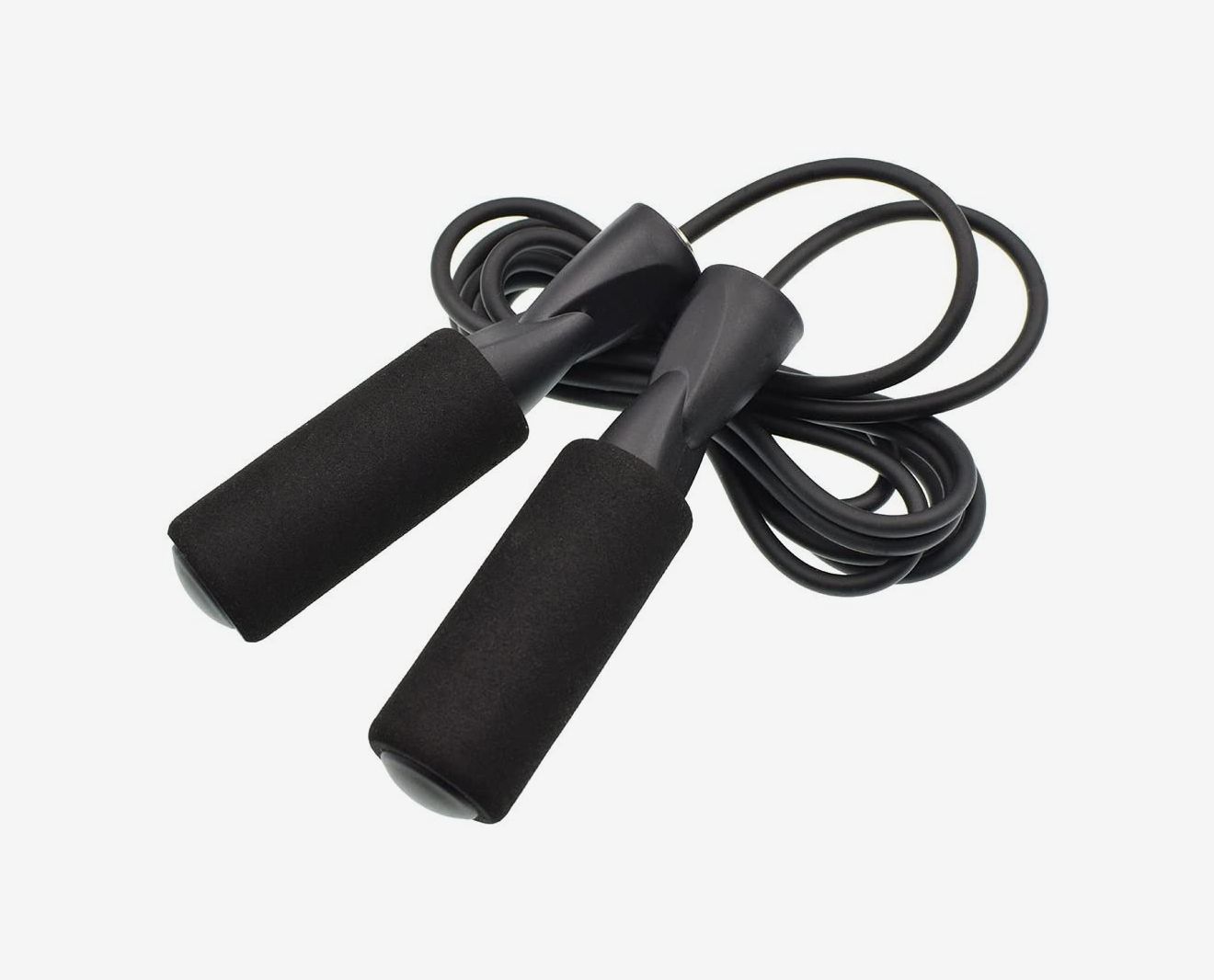 Black...FREE SHIPPING 321 STRONG Plastic Jump Rope 
