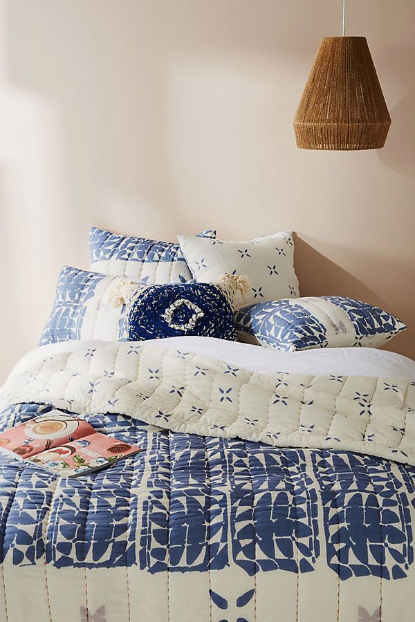 Block-Printed Gila Quilt, Full