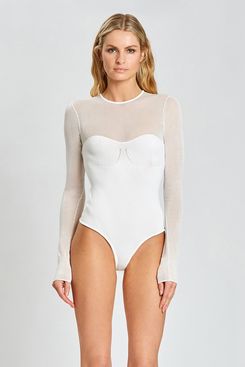 Hervé Leger x JRR Crew Neck Bodysuit