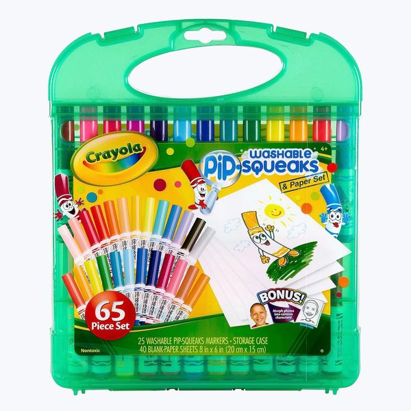 Crayola Pip-Squeaks Washable Markers Set (65ct)