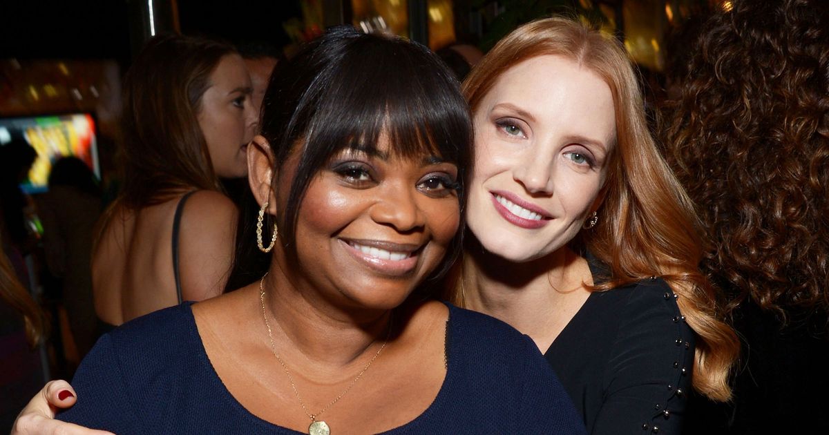 jessica chastain octavia spencer to star in holiday comedy jessica chastain octavia spencer to