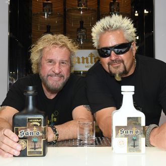 Sammy Hagar + Guy Fieri Introduce Santo Fino Blanco Tequila And Announce Los Santos Partnership