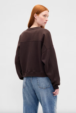 Gap VintageSoft Wedge Crewneck Sweatshirt