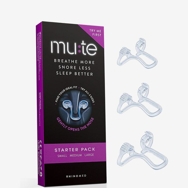 Rhinomed Mute Nasal Dilator for Snoring Reduction (Pack of Three)