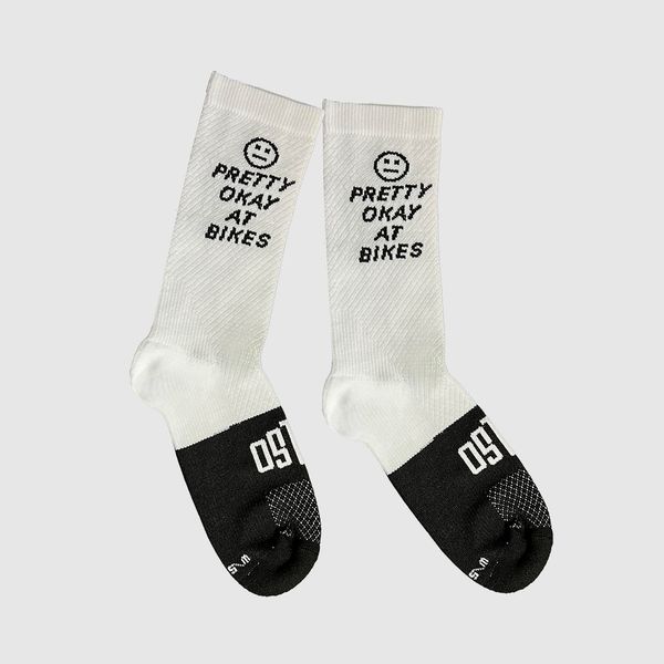 Ostroy Pretty Okay at Bikes Socks