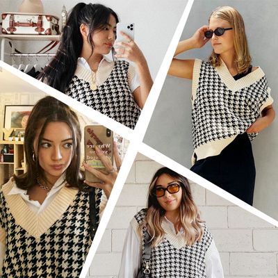 Why Are Influencers So Obsessed With This $22 Sweater Vest?