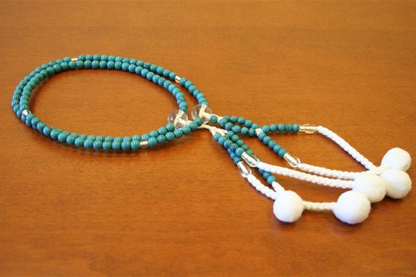 SGI XL Plastic Turque Beads