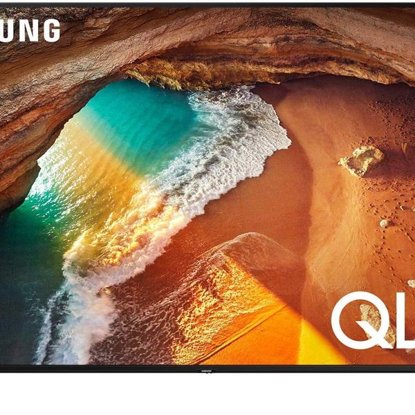 Samsung Flat 49-Inch QLED 4K Q60 Series Ultra HD Smart TV with HDR and Alexa Compatibility (2019 Model) on a stand . 33 Things on Sale You’ll Actually Want to Buy: From Adidas to Le Creuset - The Strategist