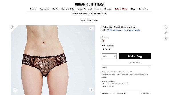 For 2015, Urban Outfitters Brings You Thigh Gaps and Schadenfreude