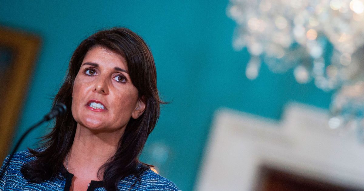 Nikki Haley Shows Again How to Exploit a Crisis