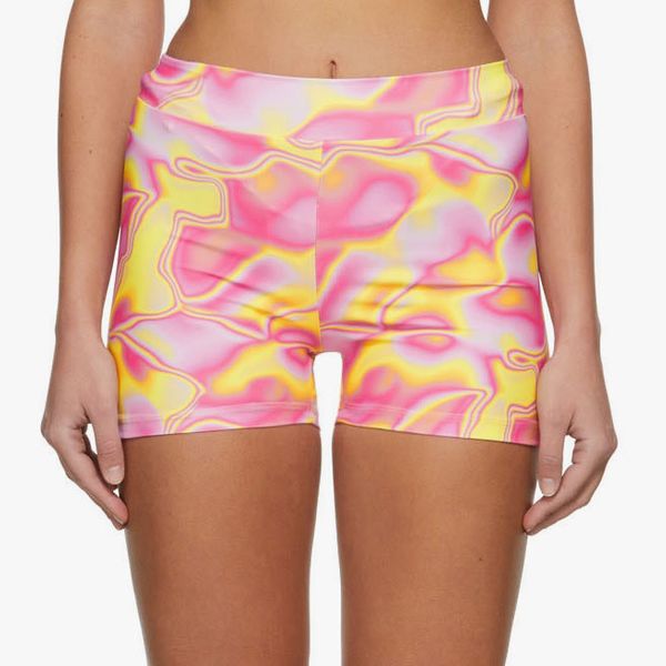 RJ Swim Pink & Yellow Kayla Shorts