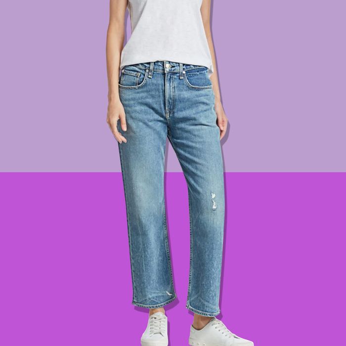 Rag & Bone Maya High-Rise Ankle Crop Jeans Sale Saks 2019 | The Strategist