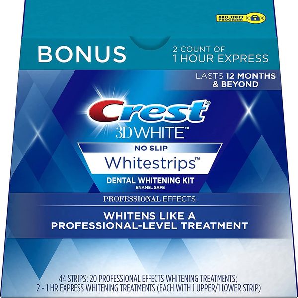 Kit de tiras de blanqueamiento dental Crest 3D Professional Effects