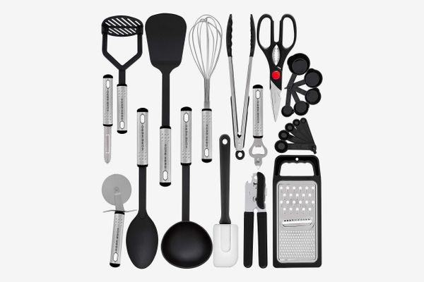 Cooking Utensils Kitchen Gadgets Cookware Set 9 Kitchen Tool Set Best Gift HOMQUEN Stainless Steel Kitchen Utensil Set