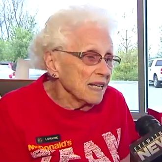 Is A 94 Year Old Mcdonald S Employee Actually Heartwarming