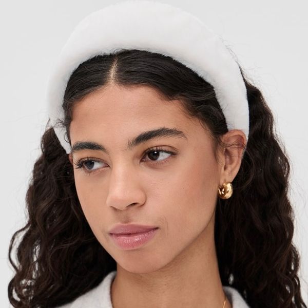 Lele Sadoughi Brigitte Faux Fur Headband