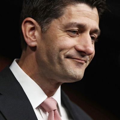 Paul Ryan Holds Weekly Press Briefing At The Capitol