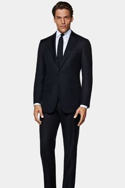 Suitsupply Navy Tailored Fit Havana Suit