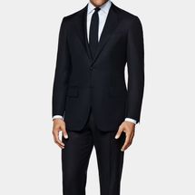 Suitsupply Navy Tailored Fit Havana Suit