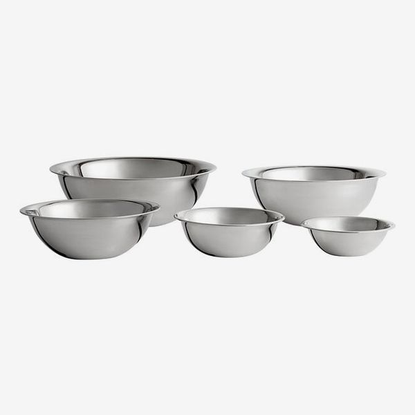 Vollrath Standard Weight Stainless-Steel Mixing-Bowl Set