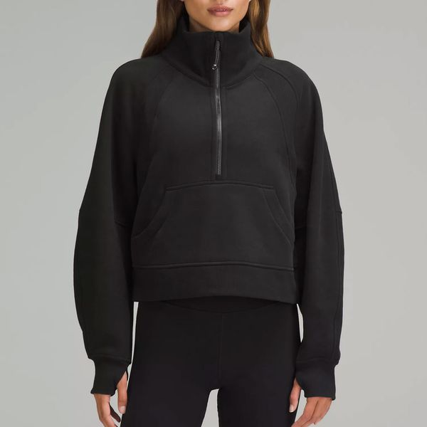 Lululemon Scuba Oversized Funnel-Neck Half Zip