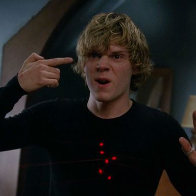 Tate Langdon (Evan Peters) is executed by SWAT team after killing 15 students in a school shooting.
