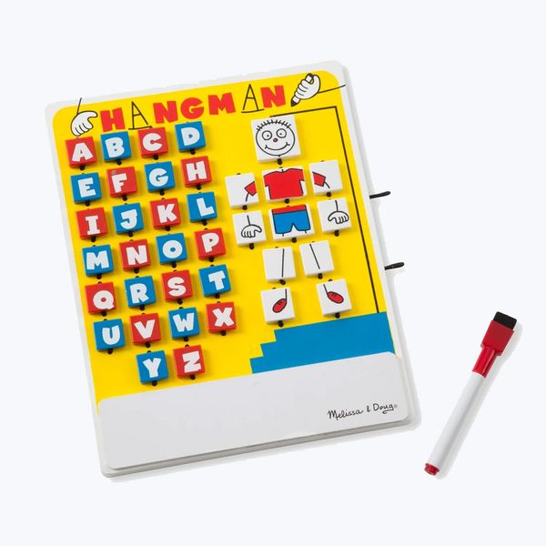 Melissa & Doug Flip-to-Win Hangman Travel Game