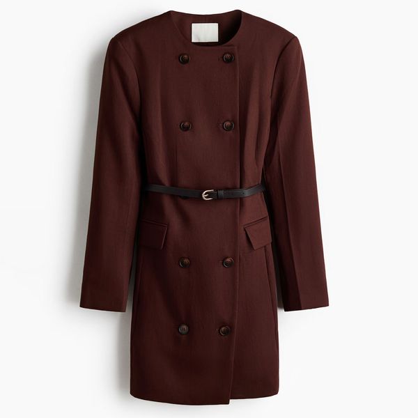 H&M Double-Breasted Jacket Dress