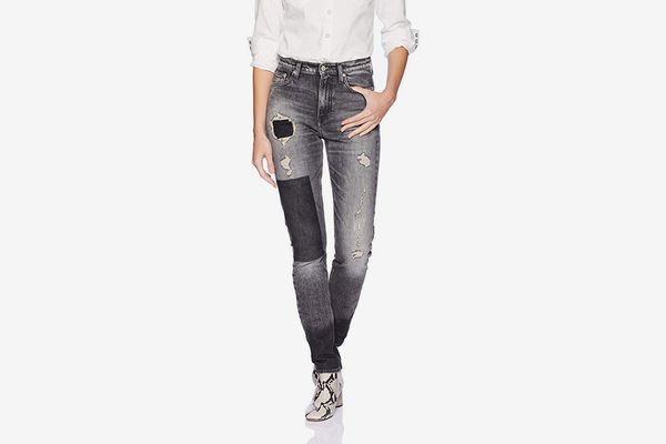 Calvin Klein Women’s Ckj 020 High Rise Slim Fit Jean