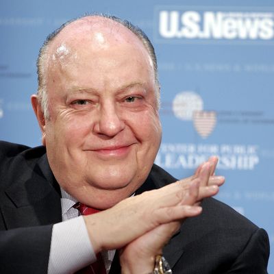 WASHINGTON - OCTOBER 25: Chairman and CEO of the Fox News Network Roger Ailes participates in the 