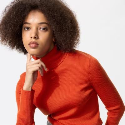 Uniqlo Merino Ribbed Sweater | Turtleneck