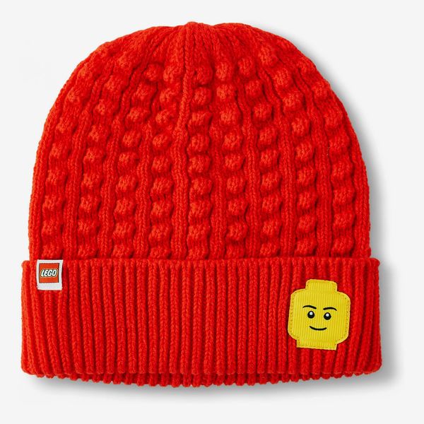 LEGO Collection x Target Red Toddler LEGO Minifigure Patch Beanie Hat