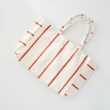 Hearth & Hand with Magnolia Striped Canvas Tote Bag