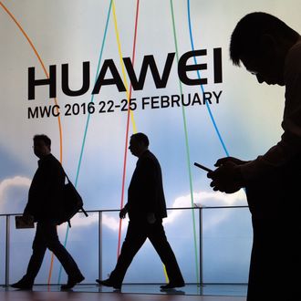 SPAIN-TELECOM-MWC-HUAWEI