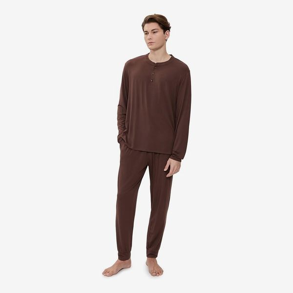 Eberjey Henry Tencel Modal Long PJ Set