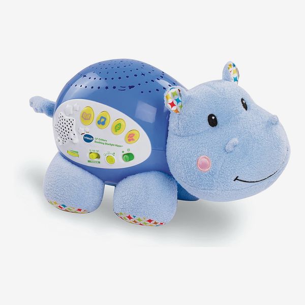 VTech Baby Lil' Critters Soothing Starlight Hippo, Blue