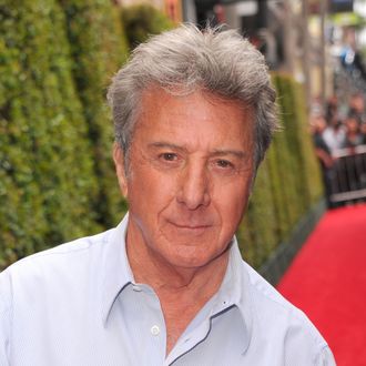 HOLLYWOOD, CA - MAY 22: Actor Dustin Hoffman arrives at DreamWorks Animation's 