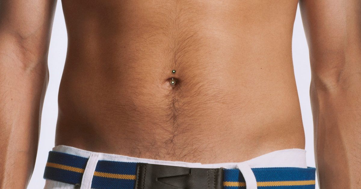 The Nineties Are Back, So How About Male Belly Rings?