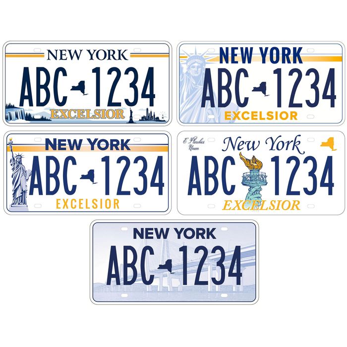 new york plate