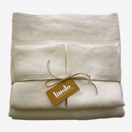 Linoto Luxurious Pure Linen Bed Sheet Set
