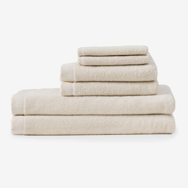 Coyuchi Classic 6-Piece Organic Cotton Towel Set