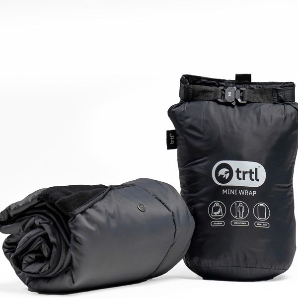 Trtl Mini Wrap Compact Travel Blanket - Quilted Insulation